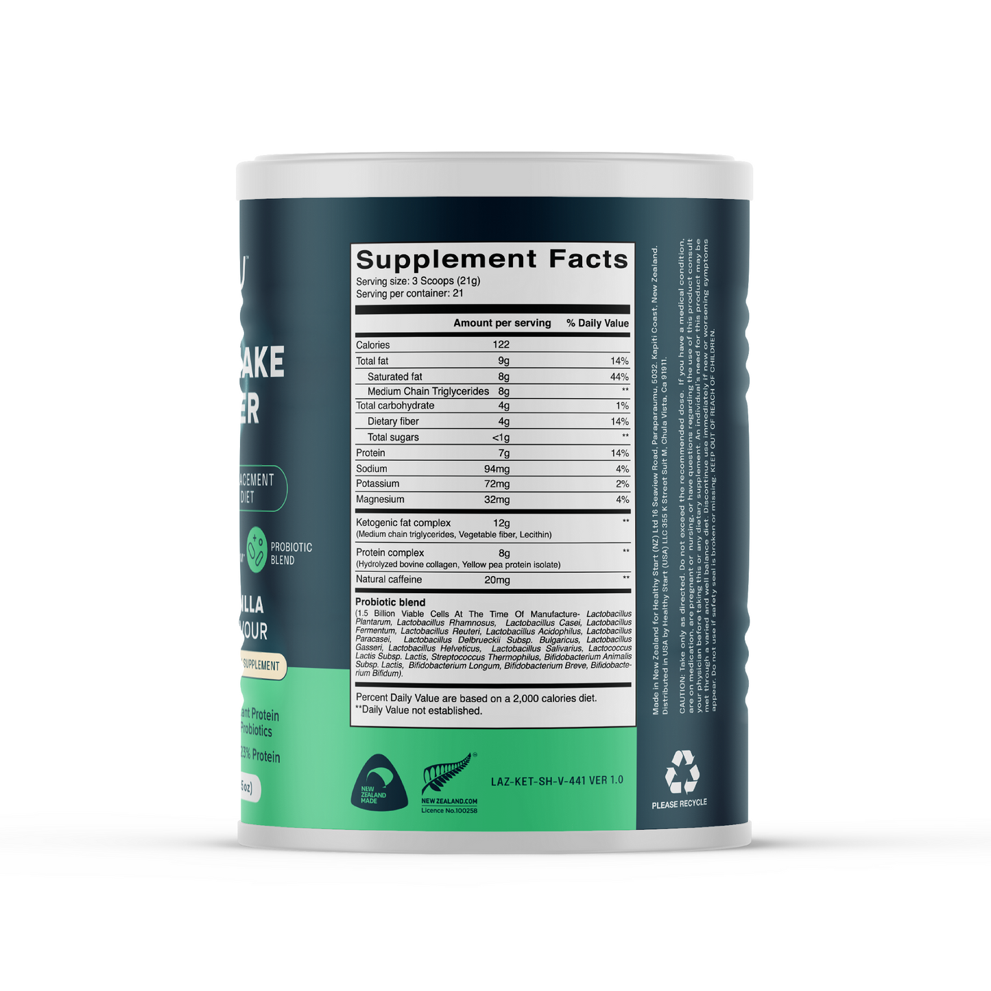 KETO SHAKE - Optimal meal replacement for Ketogenic diets